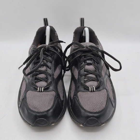 Dr. Comfort Endurance Plus Shoes Mens Size 9.5 Black Leather Mesh Sneakers - Picture 6 of 10